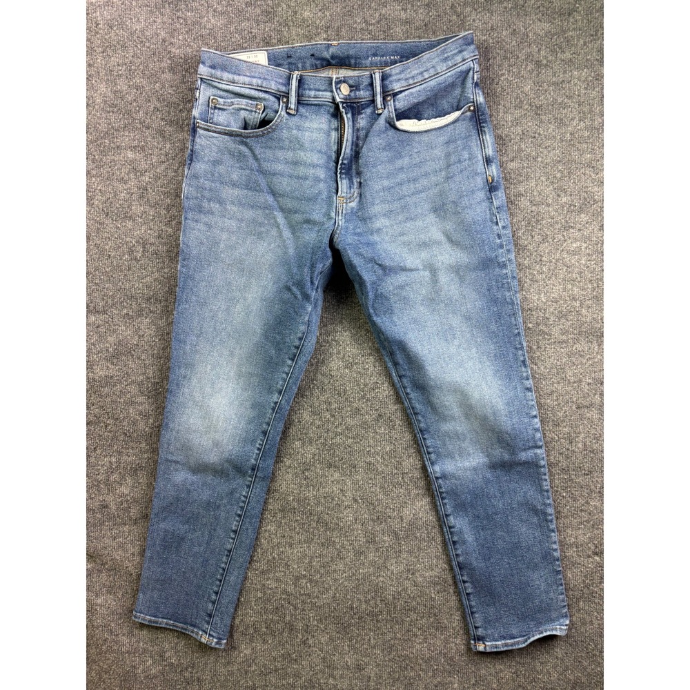 Gap Skinny Jeans Mens 33x30 Blue GapFlex Max Stretch Denim Pants